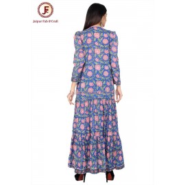 Women umbrella Hand block dress