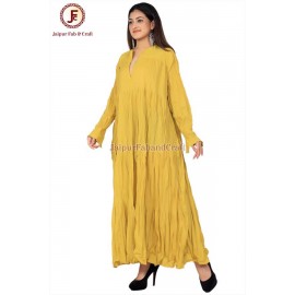 Women free size tired maxi dress