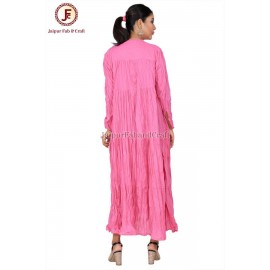 Women free size tired maxi dress